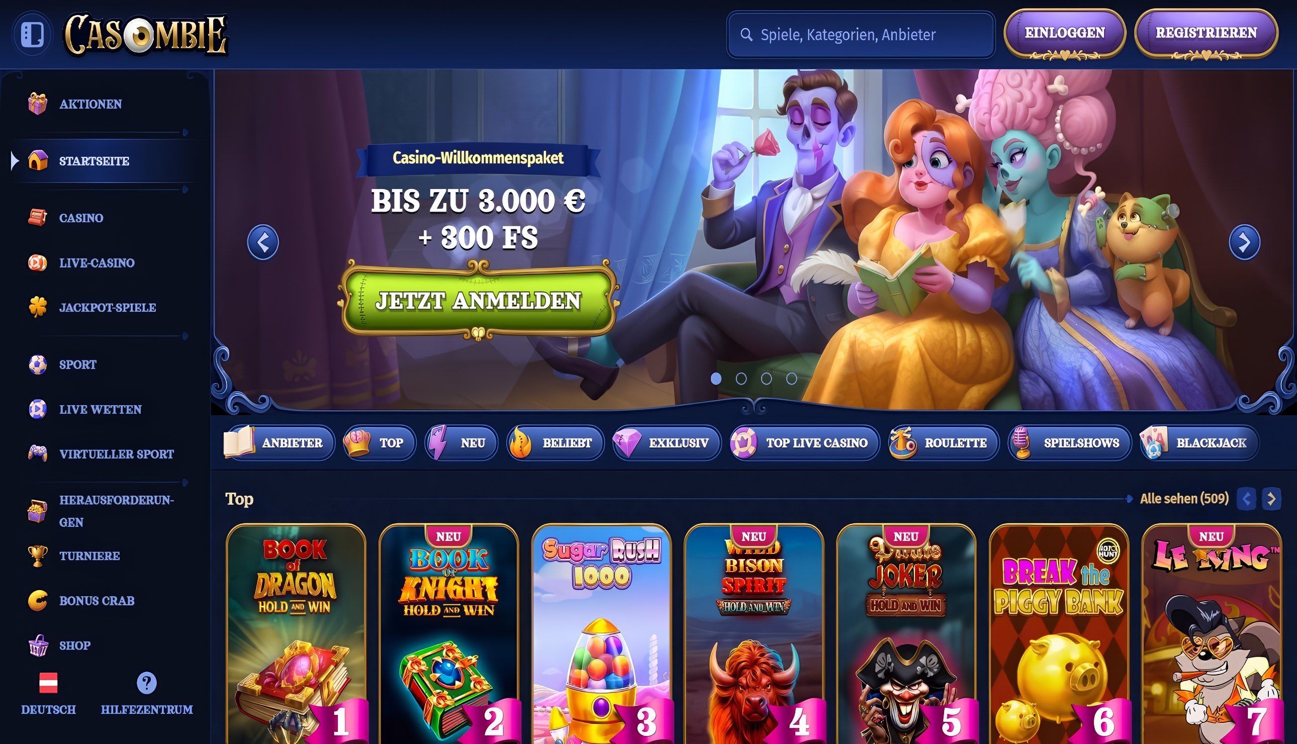 Casombie desktop screenshot 1